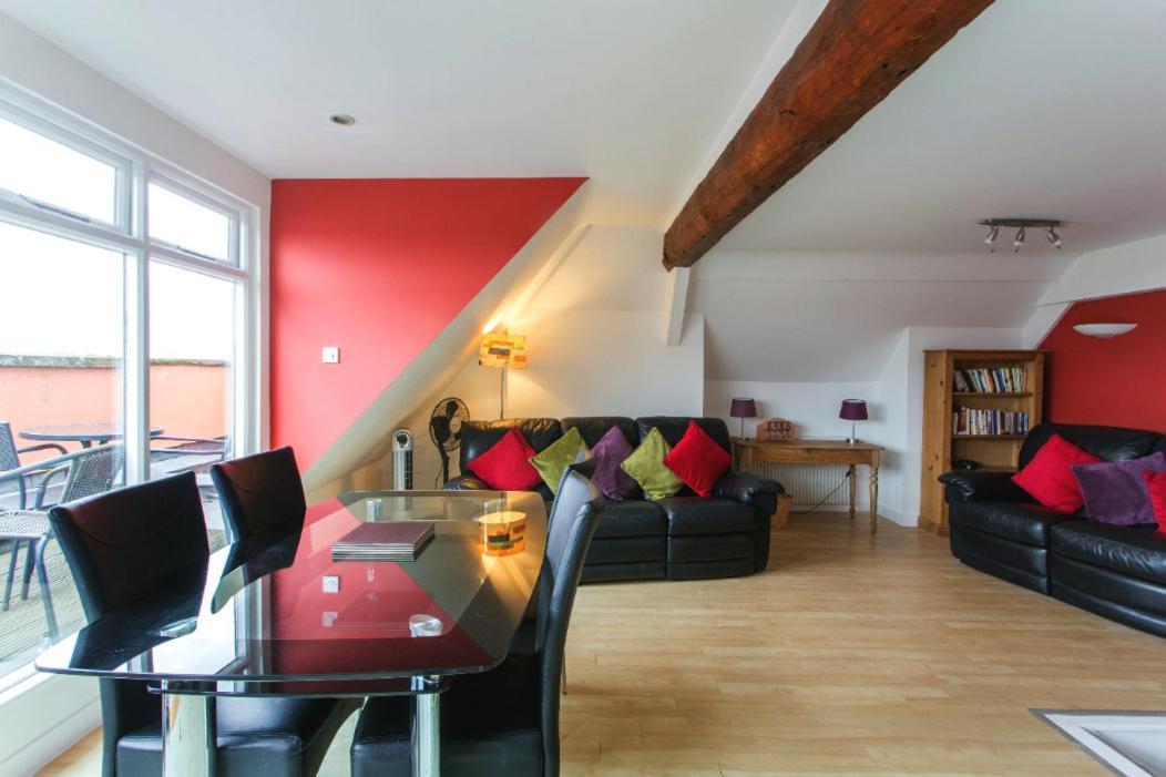 Stunning Central Exeter Apartment With Balcony And Fantastic View Buitenkant foto